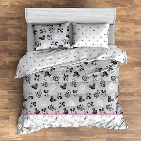 Pościel z Bawełny Satynowej Pastelmouse 200x220