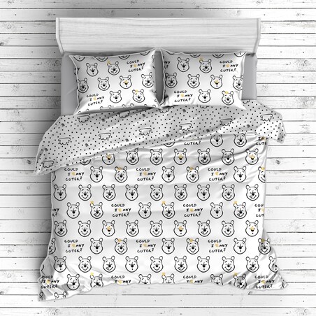 Pościel z Bawełny Satynowej Winniegold 160x200