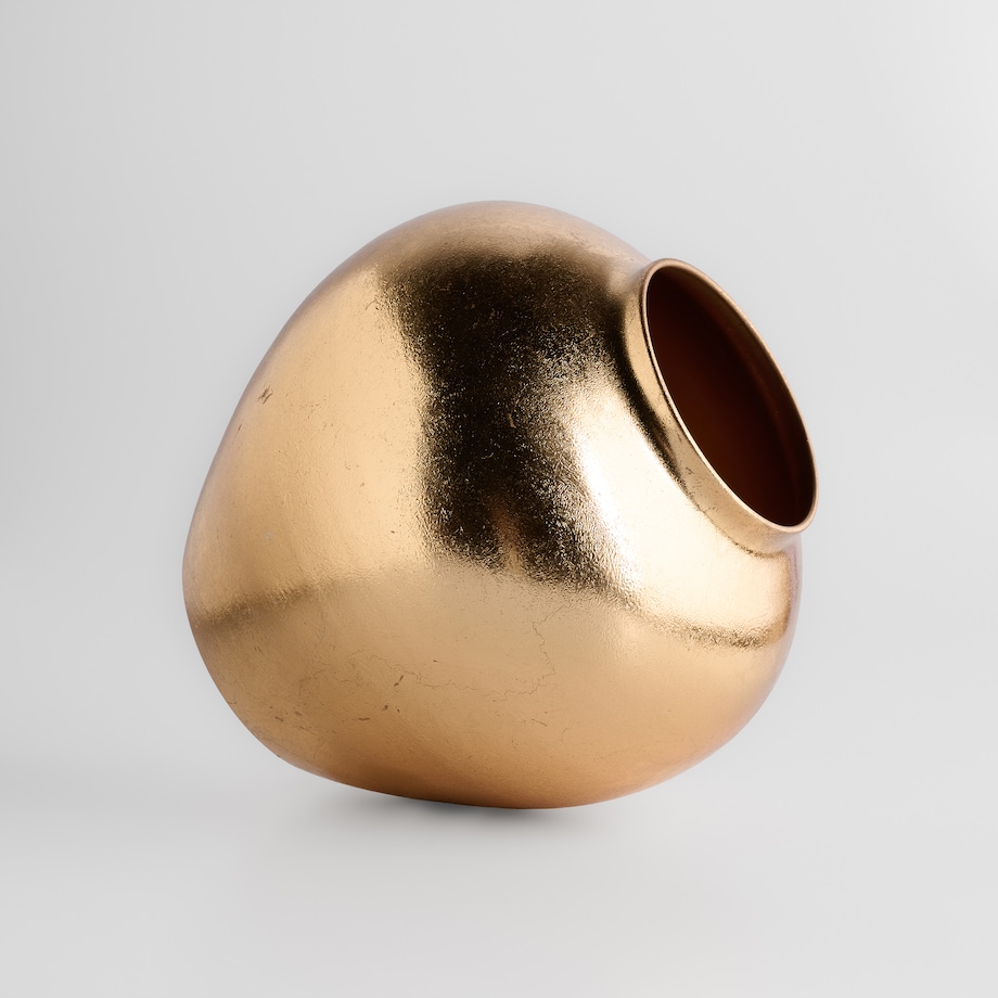 Wazon Mindos z motywem geometrycznym