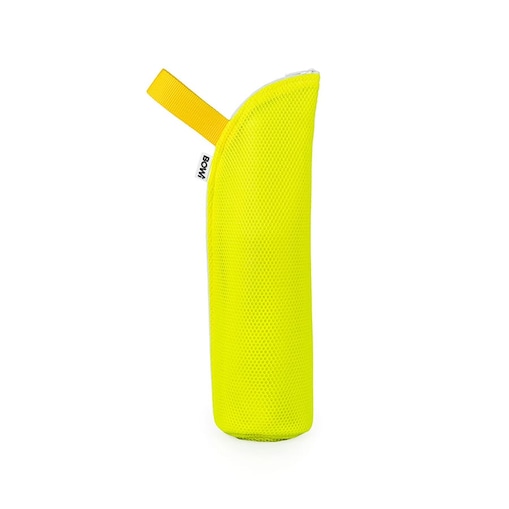 Etui podróżne, opakowanie na butelki z zamkiem żółte