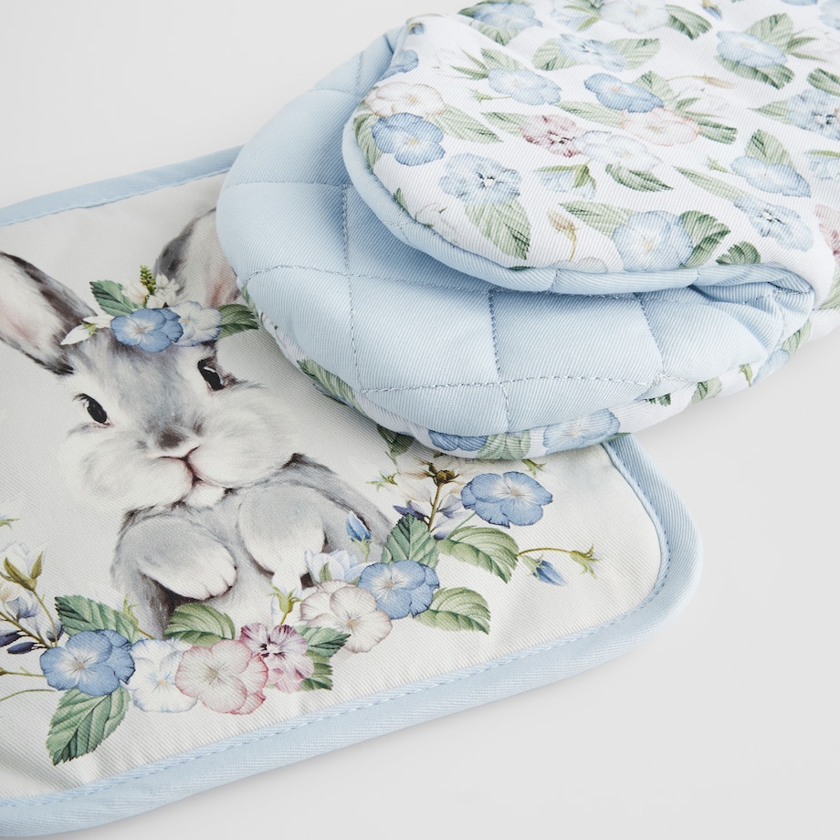 Łapka I Rękawica Pansilo 14x30 cm z motywem królika