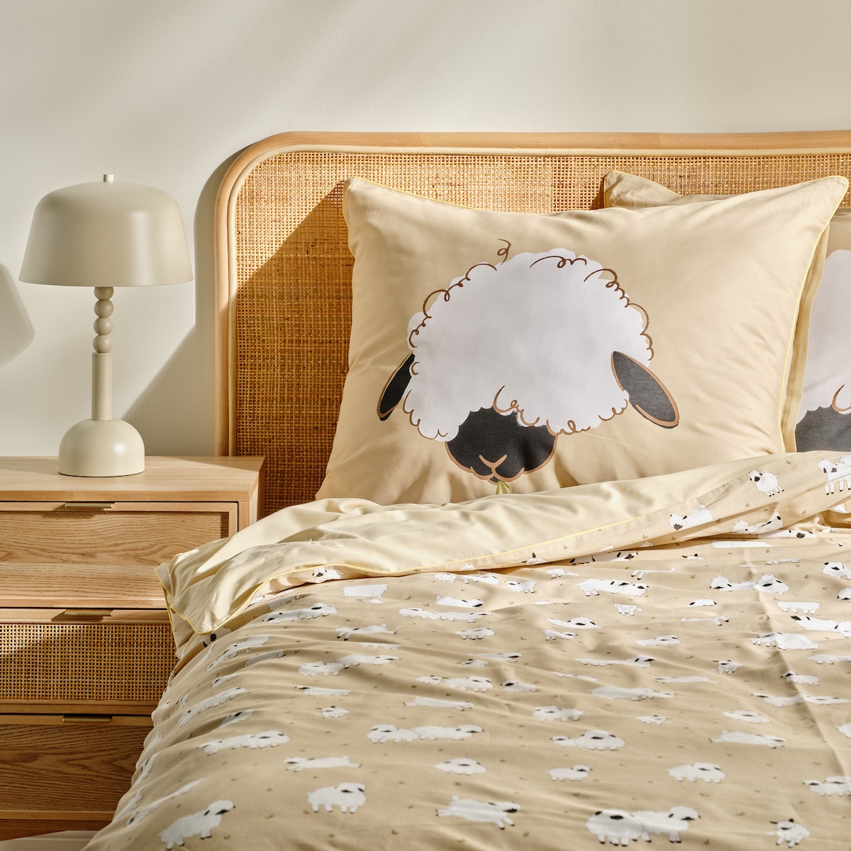 Pościel Bawełniana Sheepo 140x200 cm