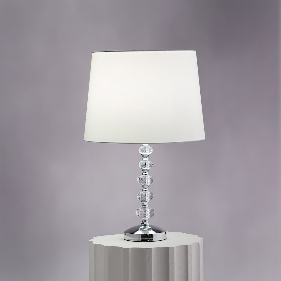 Lampa Stołowa Cristellis z motywem geometrycznym