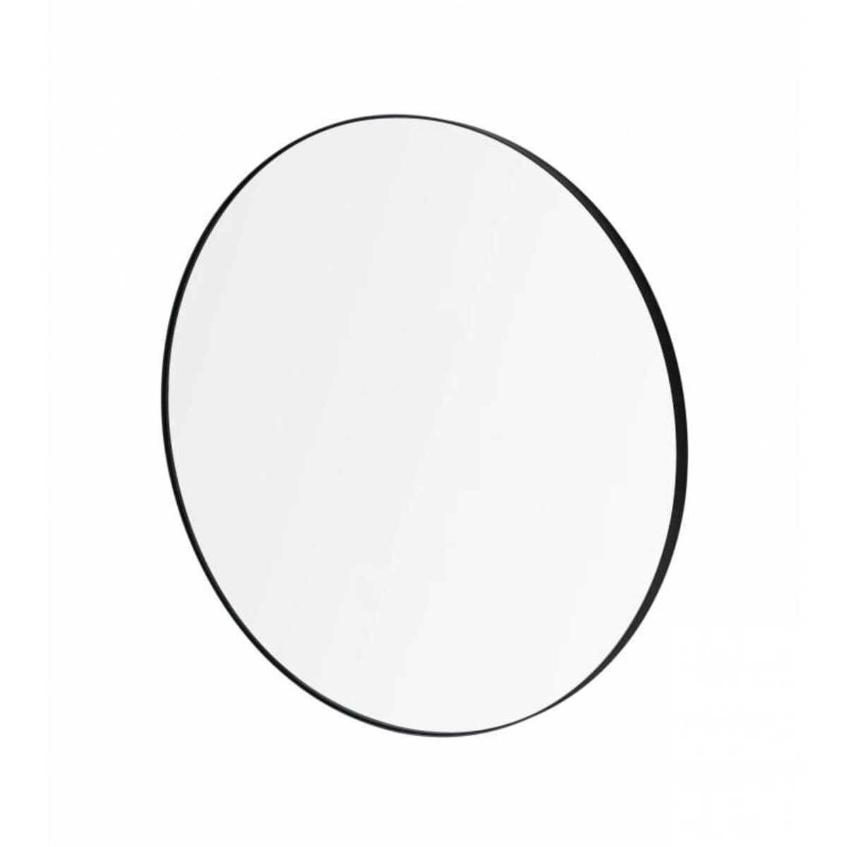 Lustro ścienne RIM, black, 80 cm