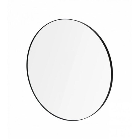Lustro ścienne RIM, black, 80 cm