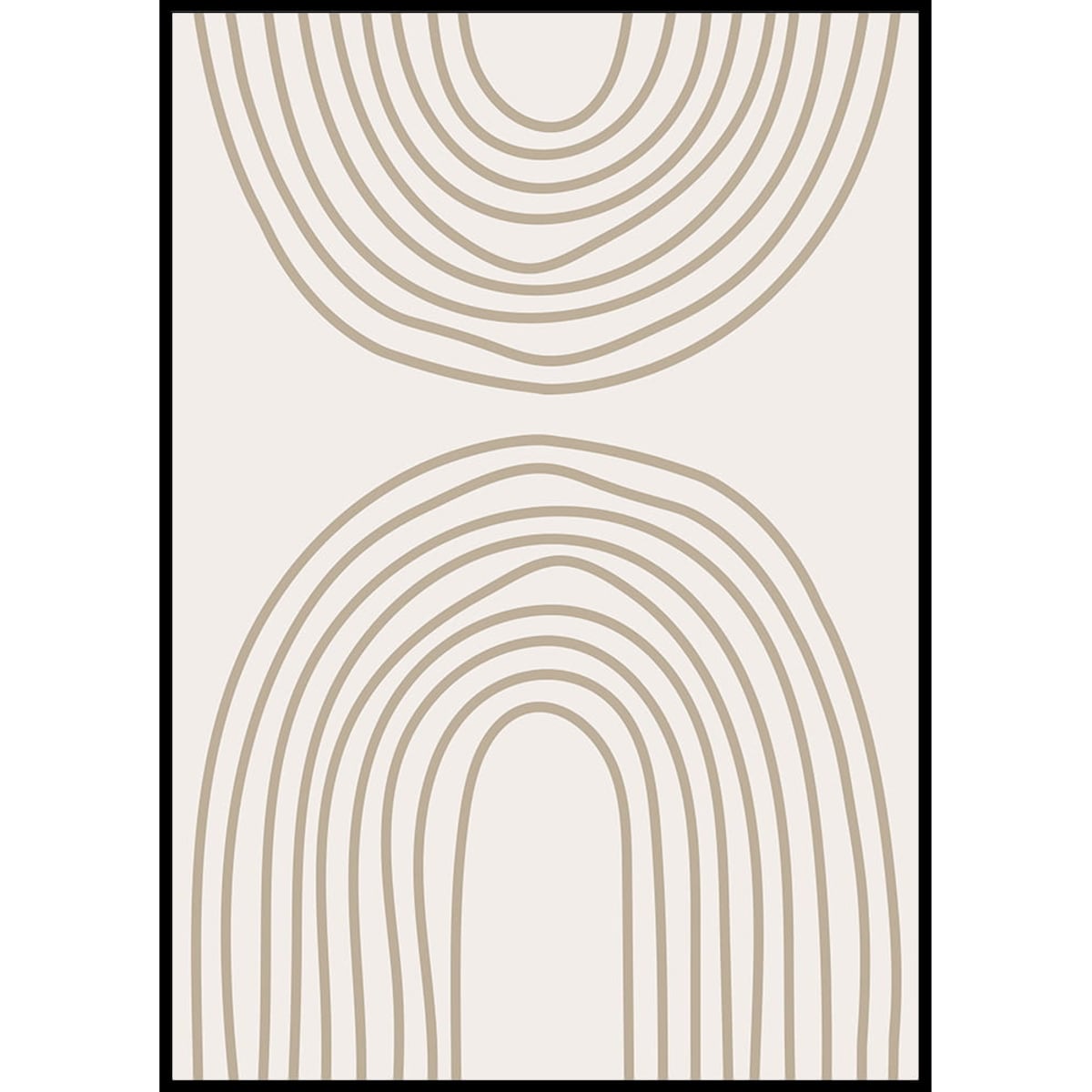 plakat painted lines 1 30x40 cm