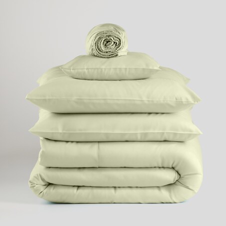 Prześcieradło z Bawełny Satynowej z gumką Satinette 160x200 cm