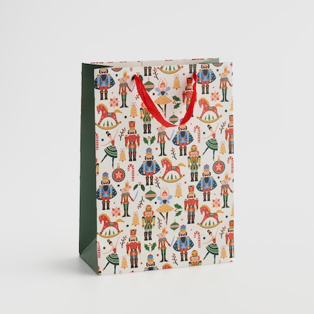 Torba Prezentowa Nutcracker z motywem dziadka do orzechów