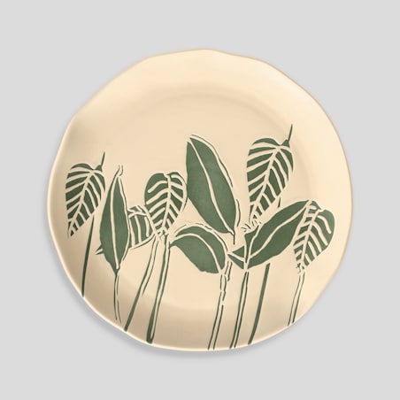 Patera Leavi z motywem tropikalnym