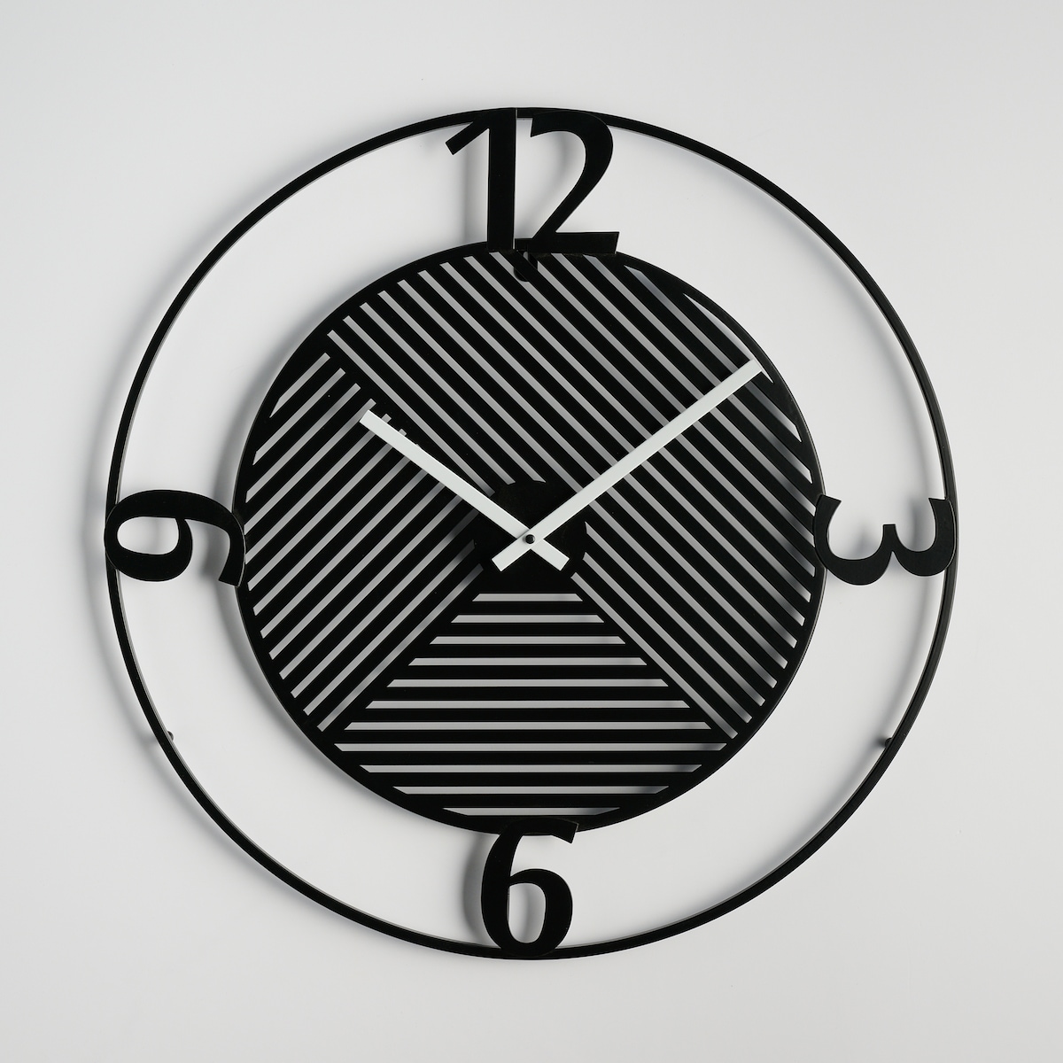 industrialny zegar ścienny teco ø 60 cm