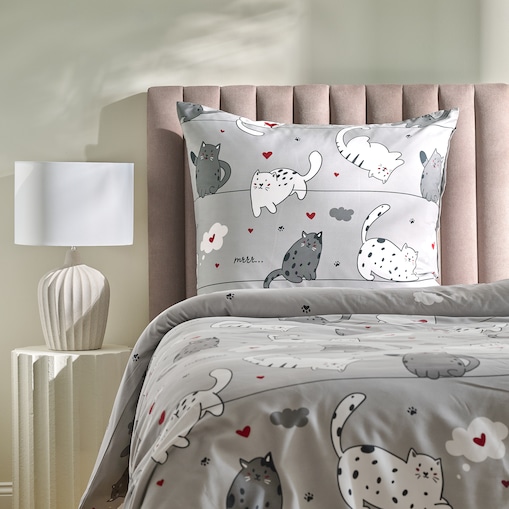 Pościel Z Mikrofibry Nuage 140x200 cm z motywem zwierzęcym