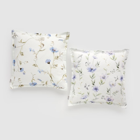 Poszewka z nadrukiem Serafino 45x45 cm z motywem kwiatowym