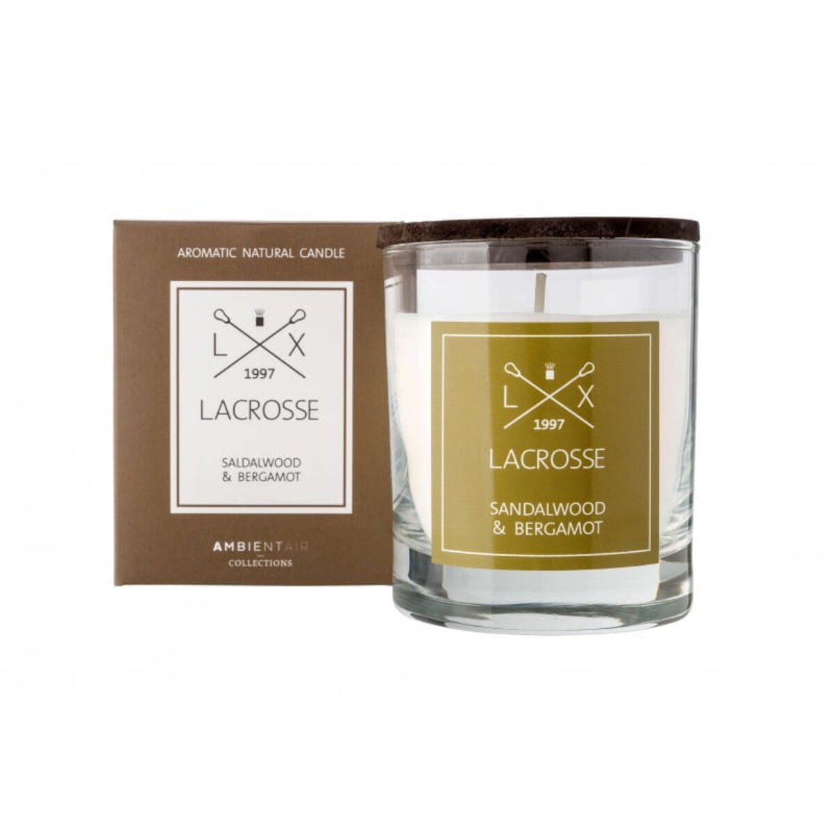 Świeca zapachowa sandalwood & bergamot