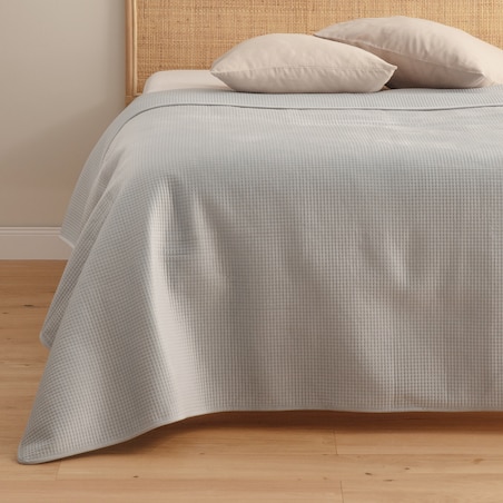 Narzuta Welwetowa w Wytłaczane Drobne Kropki Pontoso 200x220 cm