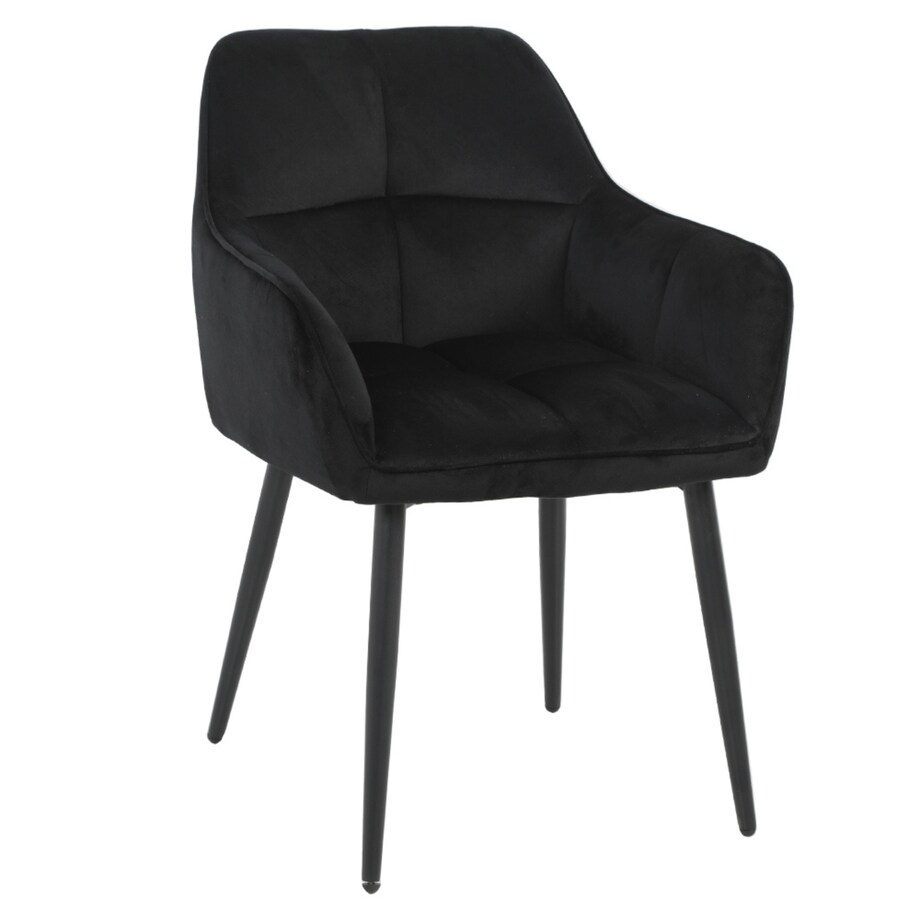 Krzesło welurowe tapicerowane ELIOR