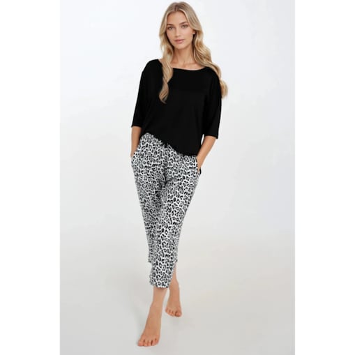 Piżama Noir Grace Black, L