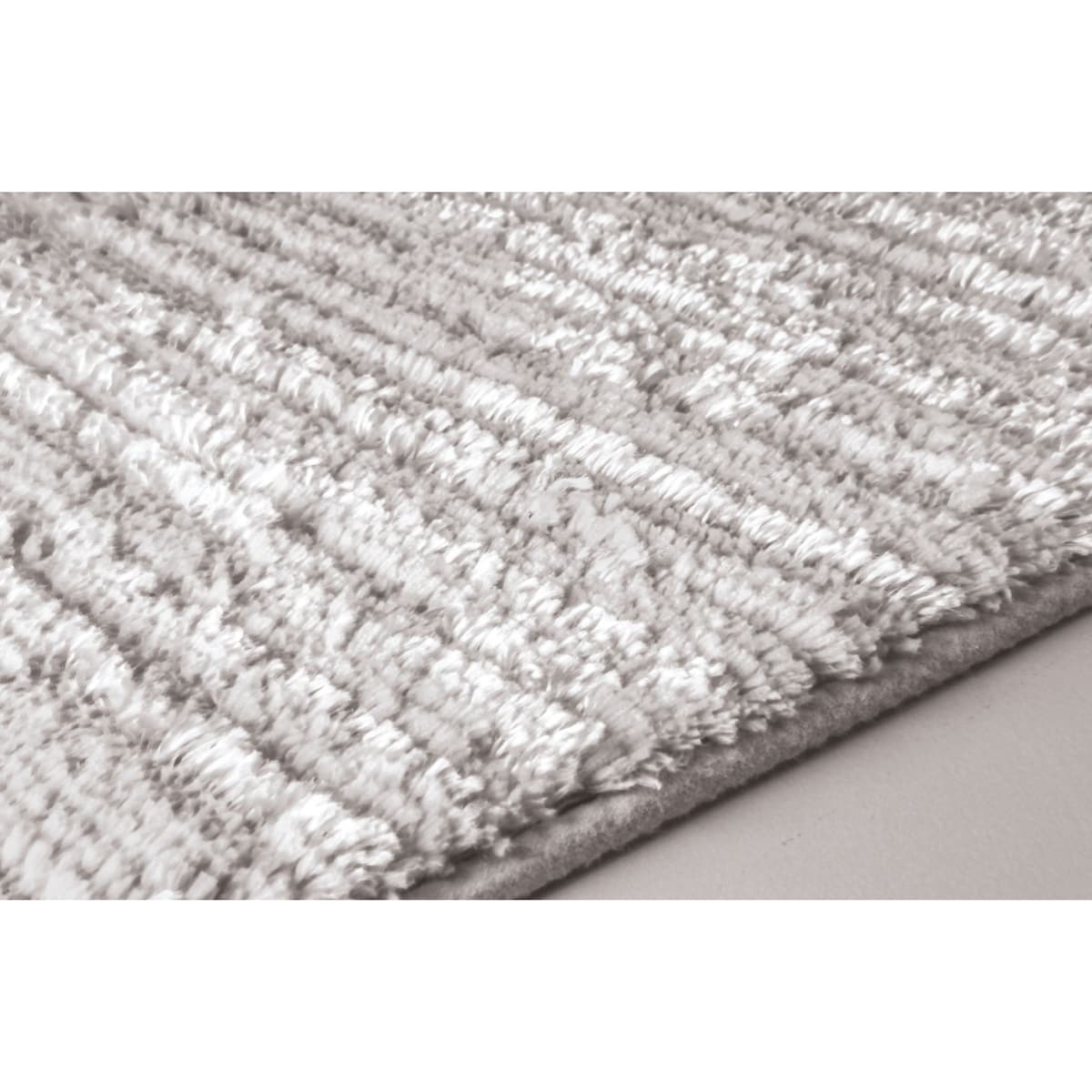 Kleine Wolke Glow Dywanik łazienkowy Szary 70x120 cm
