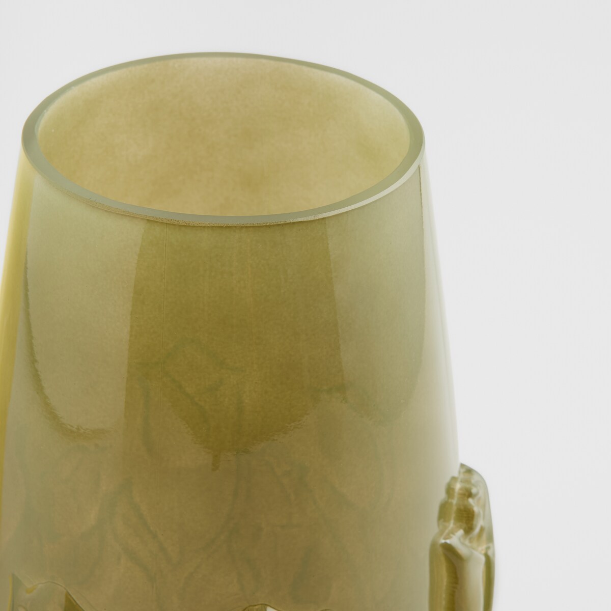 Wazon Glass tulip z motywem kwiatowym