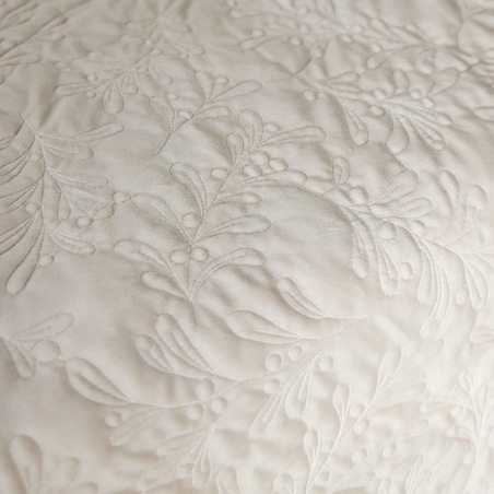 Jednokolorowa narzuta na łóżko z przeszywanym wzorem Bicila 200x220 cm