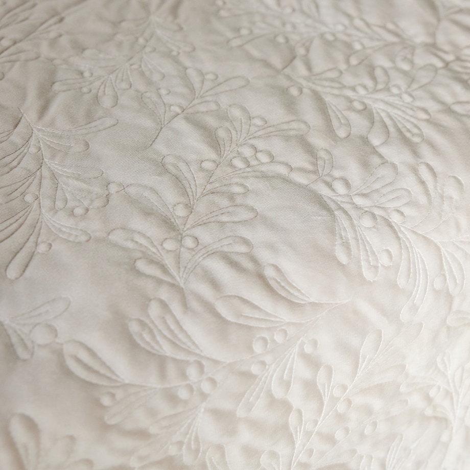 Jednokolorowa narzuta na łóżko z przeszywanym wzorem Bicila 200x220 cm