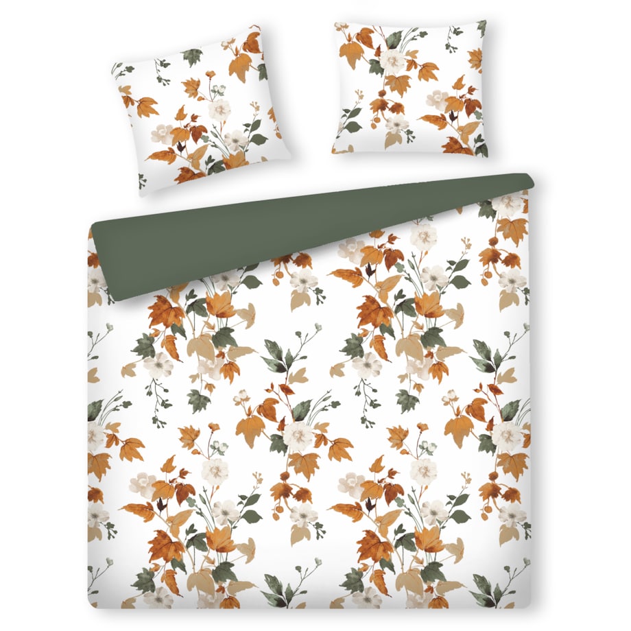 Pościel z bawełny satynowej Lenavi 200x220 cm