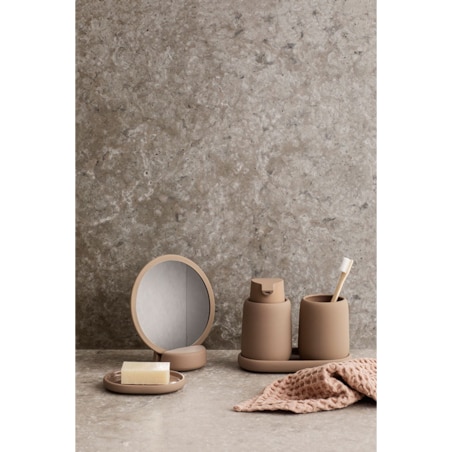 Kubek na szczoteczki SONO, tan