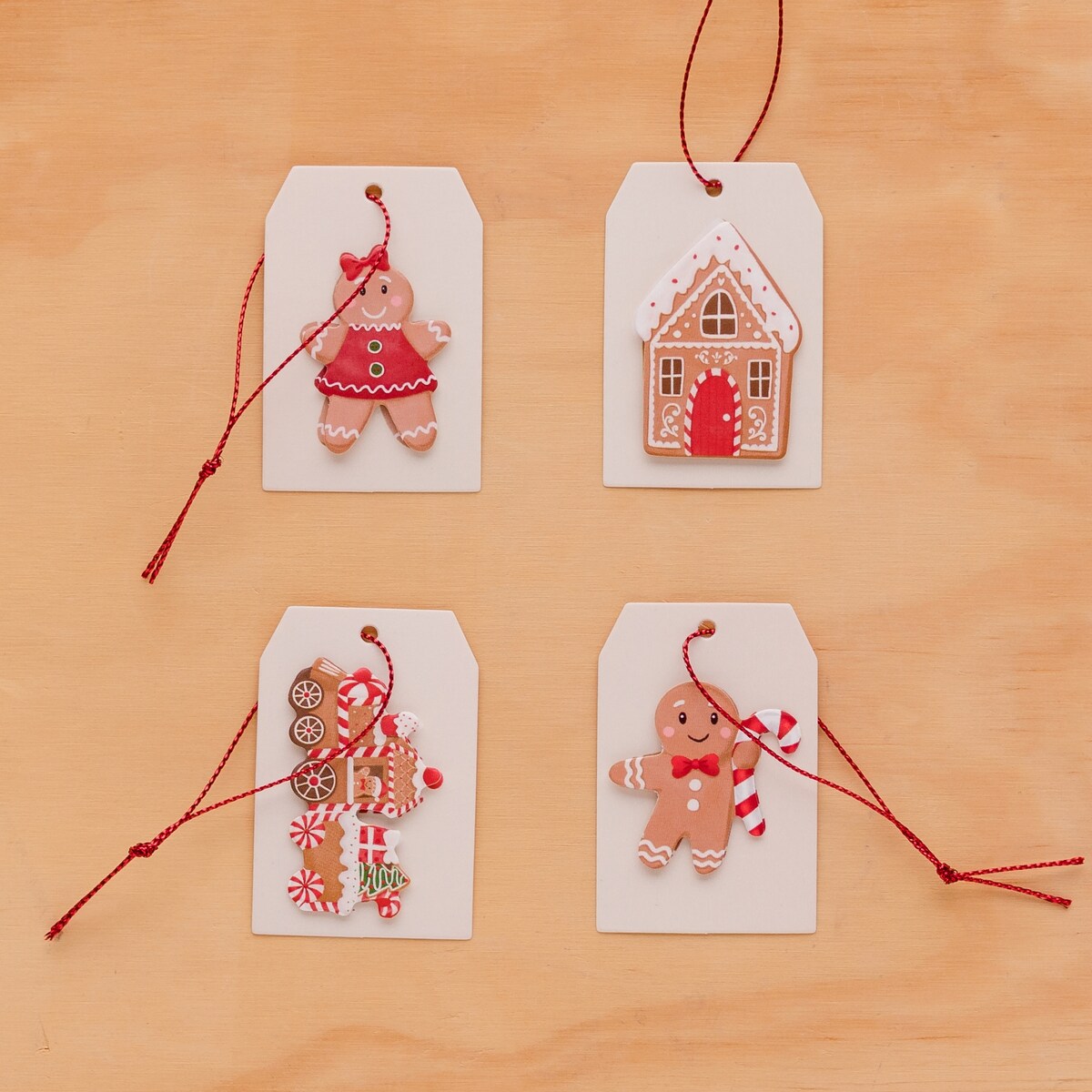 Komplet Zawieszek Prezentowych Bakeri