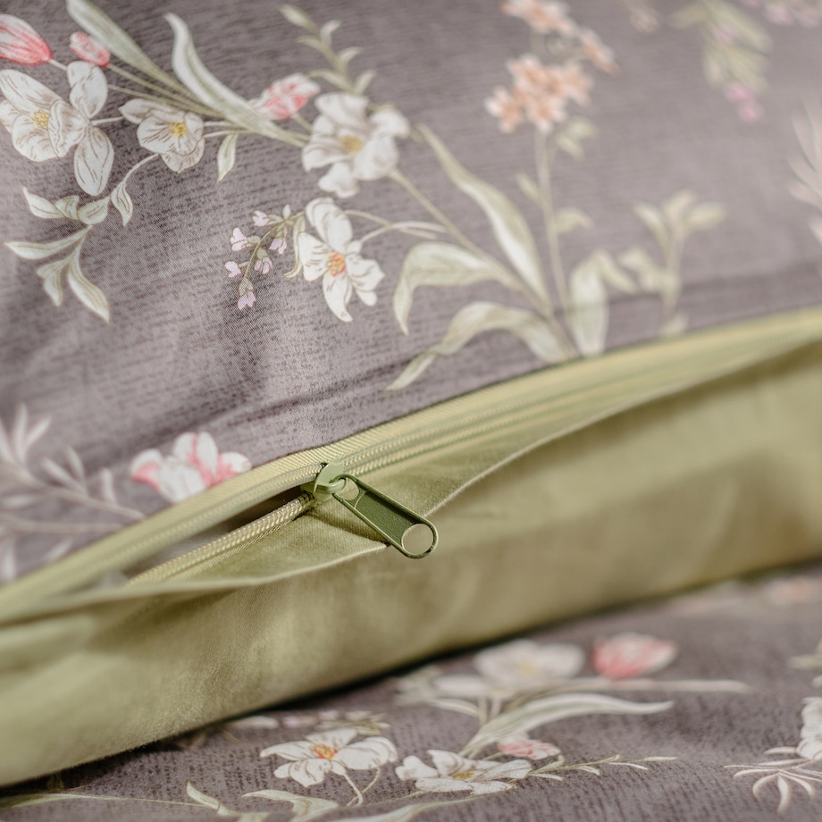 Pościel z bawełny satynowej Tomo 200x220 cm z wzorem kwiatowym