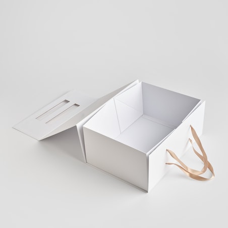 Pudełko prezentowe Box white l