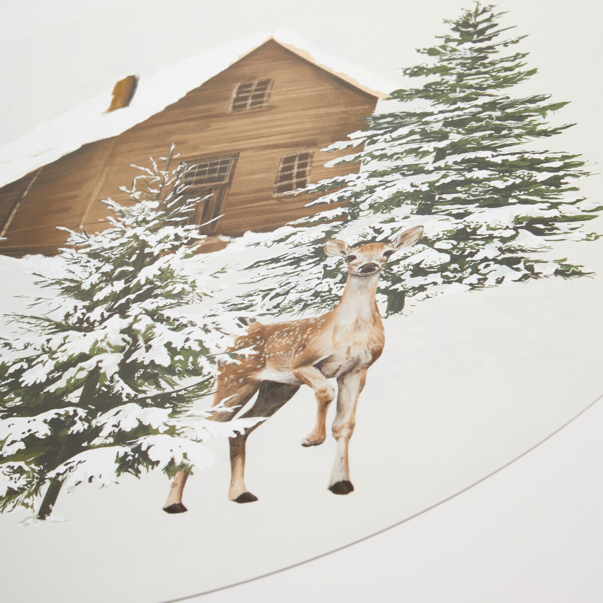 Podkładka Dekoracyjna Hirvedo z motywem zwierząt leśnych