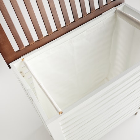 Kosz Na Pranie Woody 53.5x29.5 cm