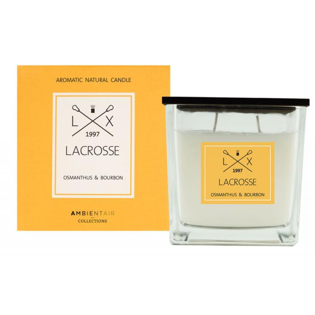 Świeca zapachowa osmanthus & bourbon, 10x10 cm
