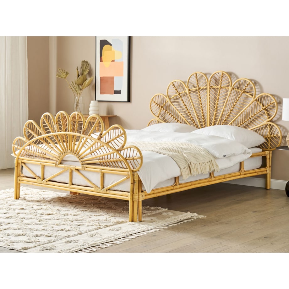 Łóżko Rattan FLORENTINE