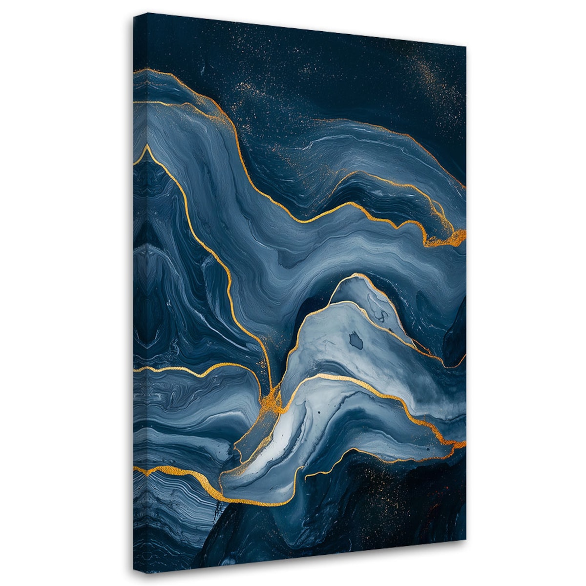 Feeby Obraz, Abstrakcja Morska Kamień Glamour 60x90