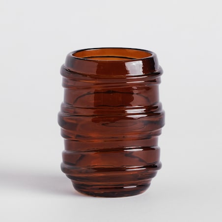 Kubek Łazienkowy z Aptecznego Szkła Bronzo