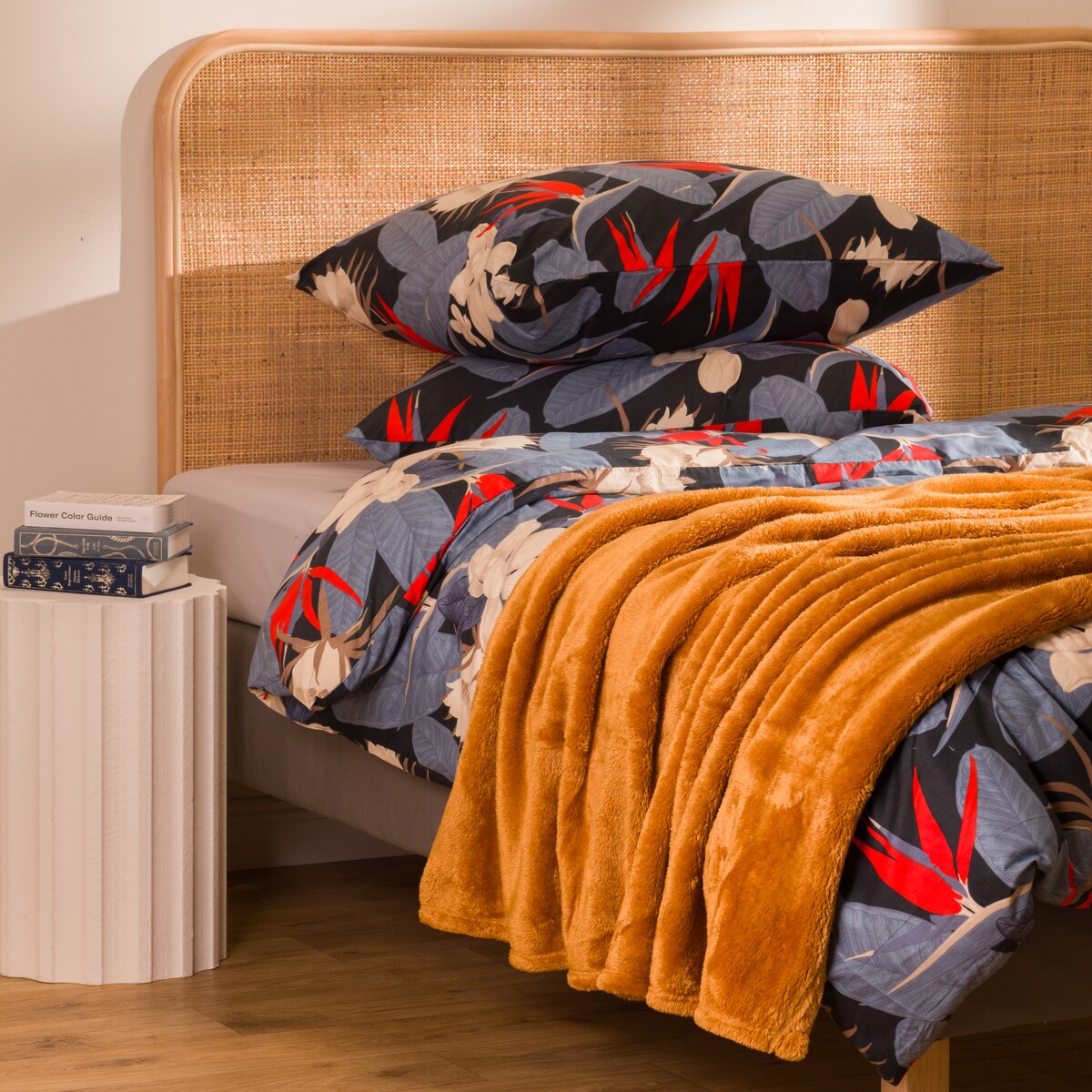 Jednokolorowy koc Grenland VII 150x200 cm