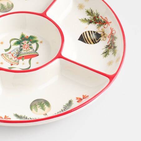 Patera Villago z motywem choinki