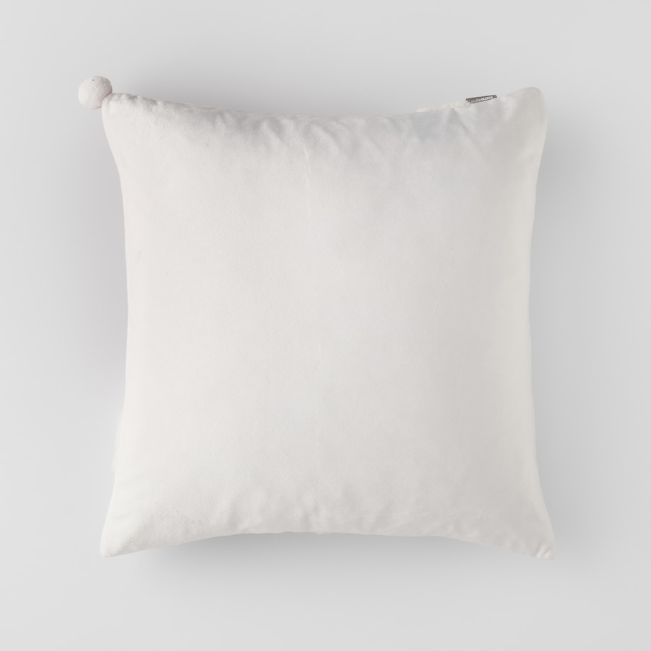 Poszewka Haftowana Clausy 45x45 cm z motywem mikołaja