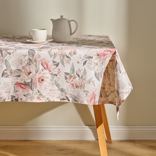 Obrus Drukowany Amorette 140x220 cm z motywem kwiatowym