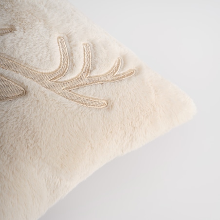 Poszewka Futrzana Antleris 45x45 cm z motywem renifera