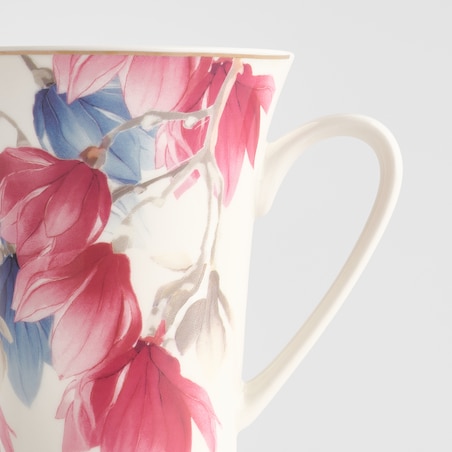 Kubek Fladis z motywem kwiatowym