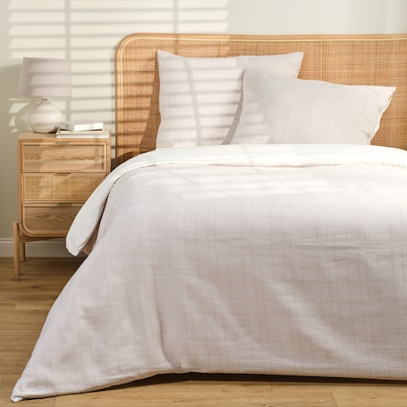 Pościel Żakardowa Sirana 200x220 cm z motywem geometrycznym