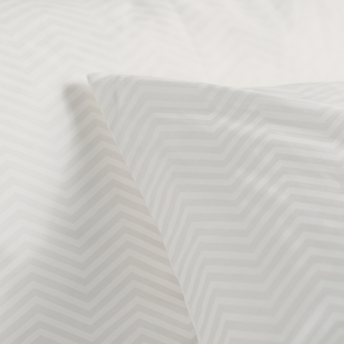 Pościel z bawełny satynowej Samjon 140x200 cm z motywem geometrycznym