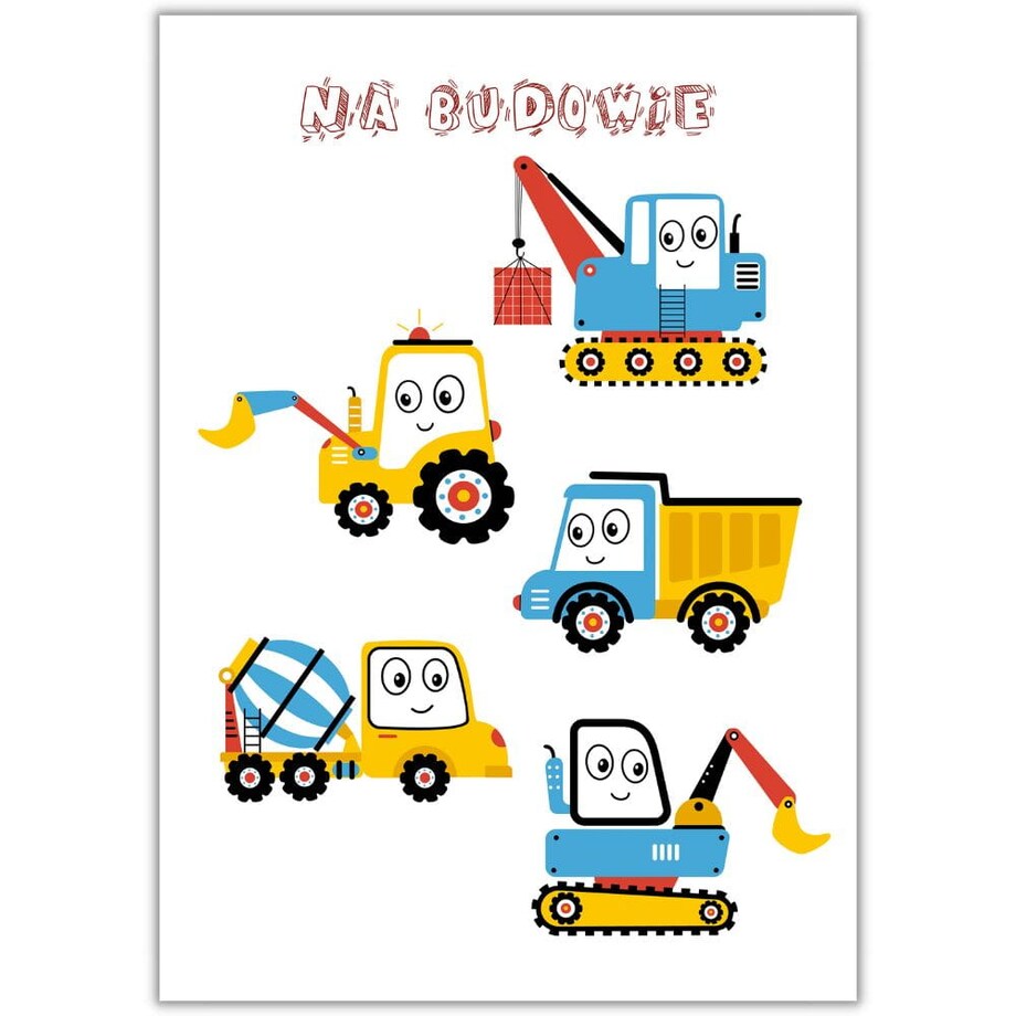 plakat na budowie 1 30x40 cm