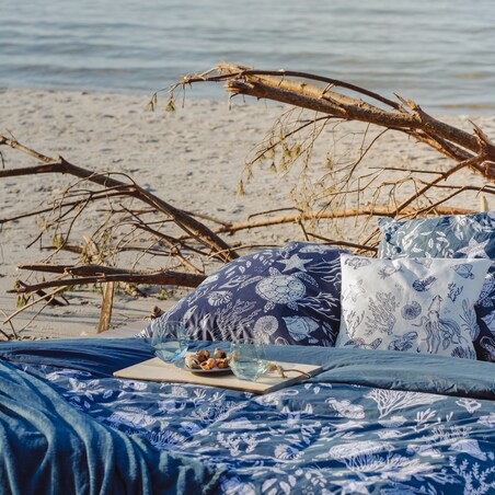 Cotton Bed Linen Delphine 160x200 cm