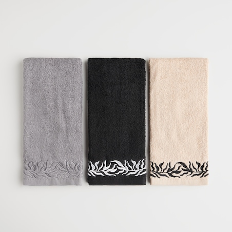 Ręcznik Kuchenny Kamea 40x60 cm z motywem roślinnym