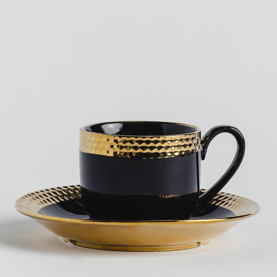 Cup With Saucer arany 