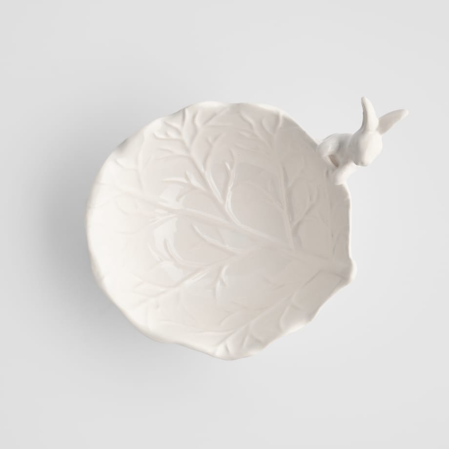 Miska Whitebunno z motywem królika i warzyw