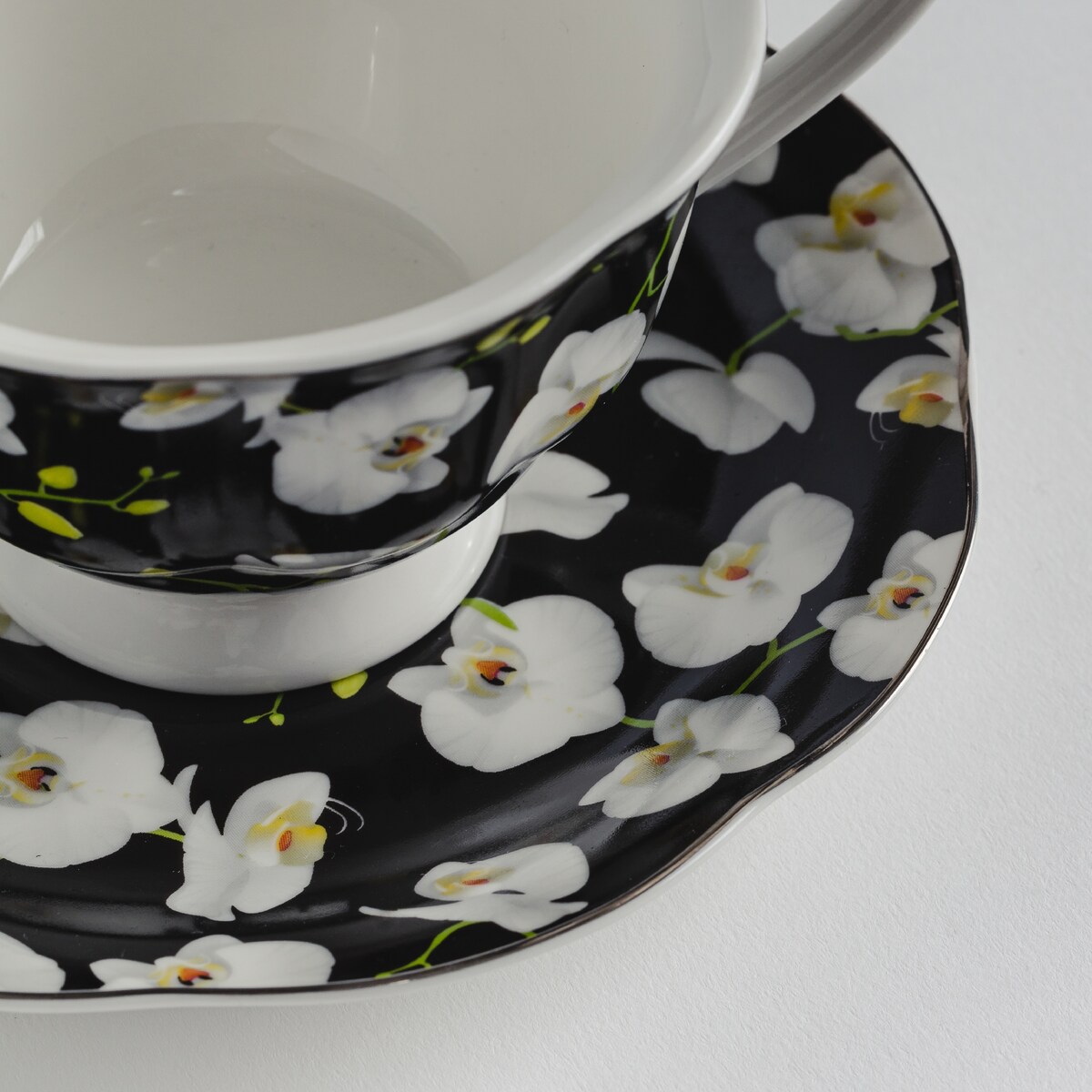 Filiżanka Ze Spodkiem Orchidello