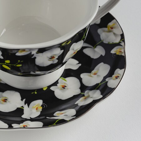 Filiżanka Ze Spodkiem Orchidello